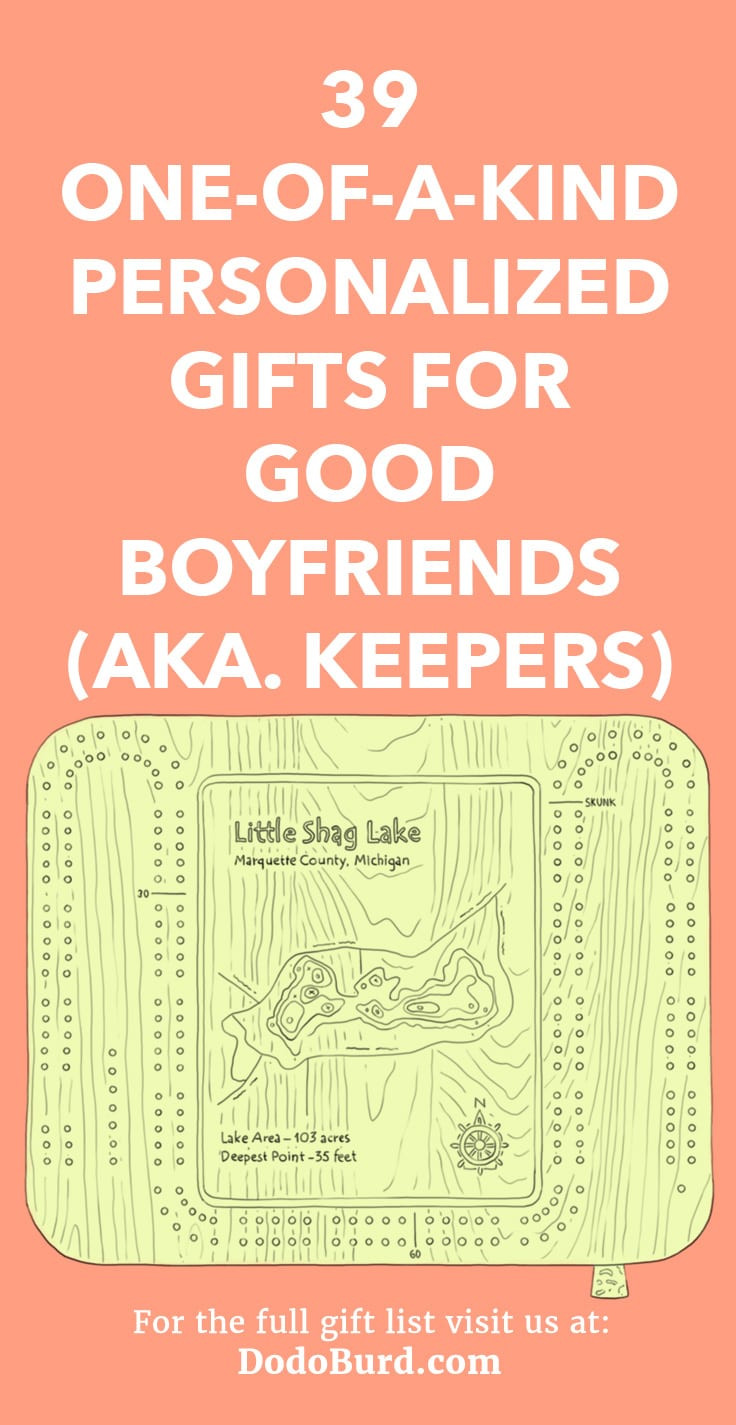 Personalized Gift Ideas For Boyfriend
 39 e of a Kind Personalized Gifts for Good Boyfriends