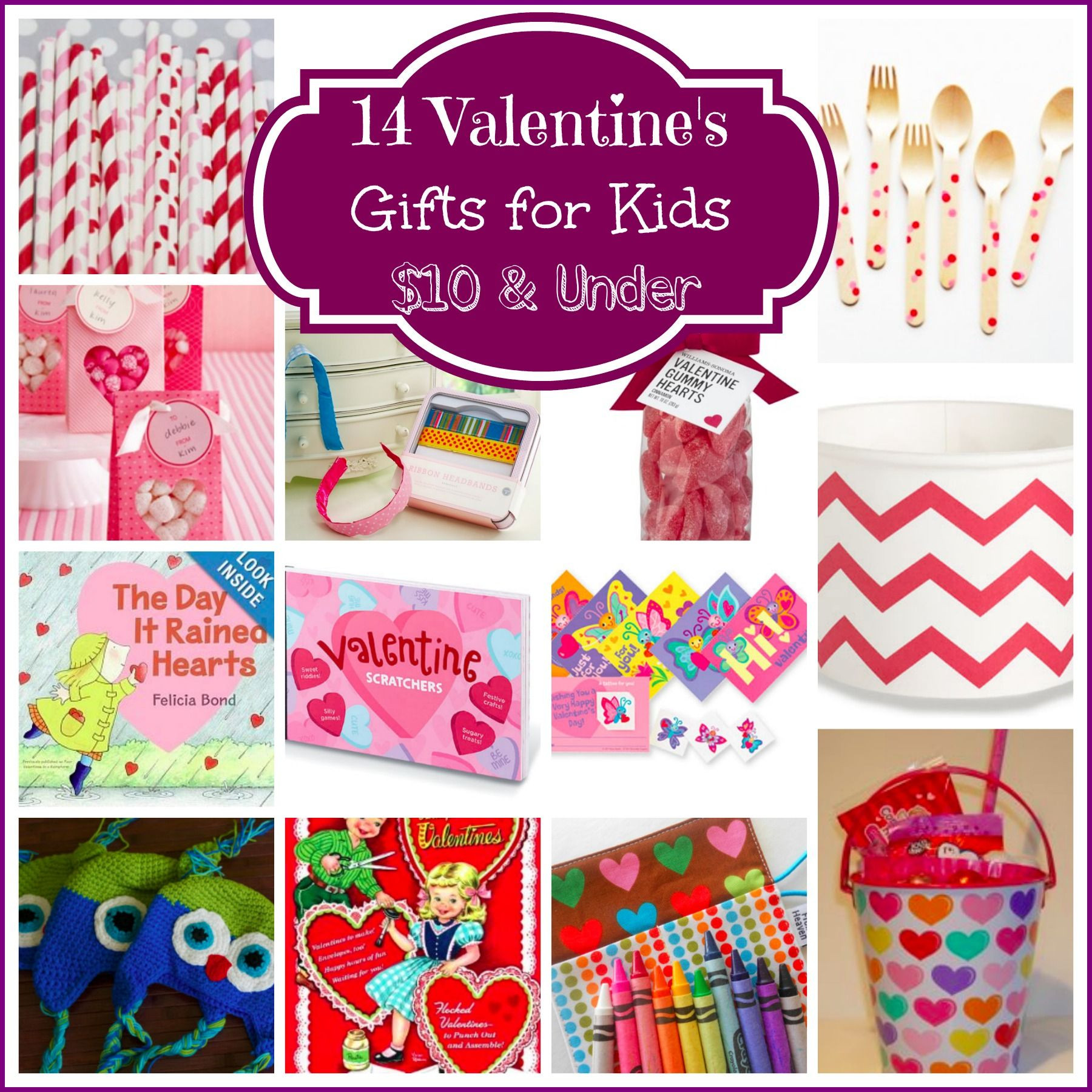 Personalized Valentine Gift For Kids
 14 Valentine s Day Gifts for Kids Under $10 Repinned by