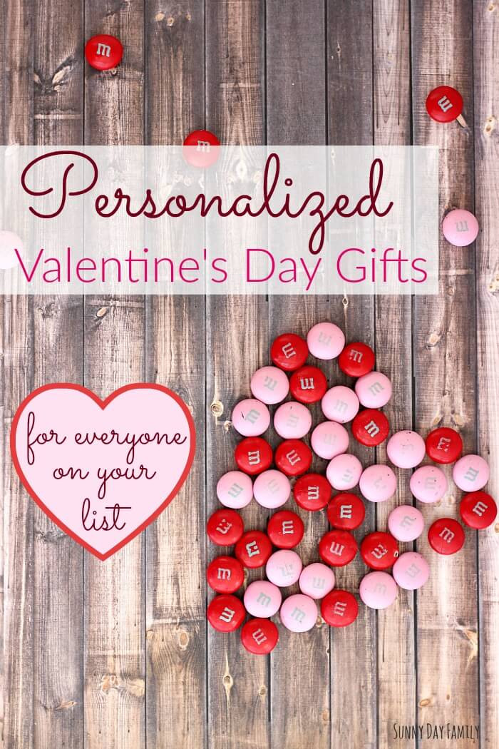 Personalized Valentine Gift For Kids
 Personalized Valentine s Day Gifts for Everyone on Your