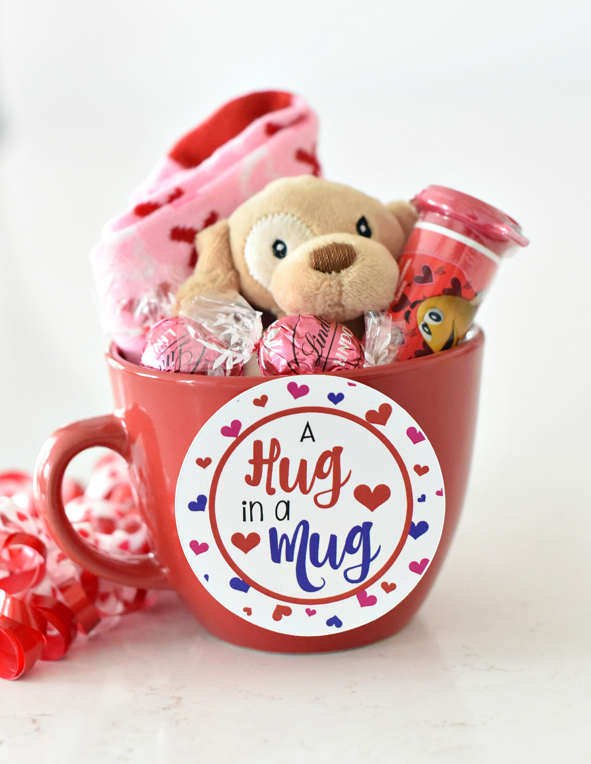 Personalized Valentine Gift For Kids
 Cute Valentine s Day Gift Idea RED iculous Basket