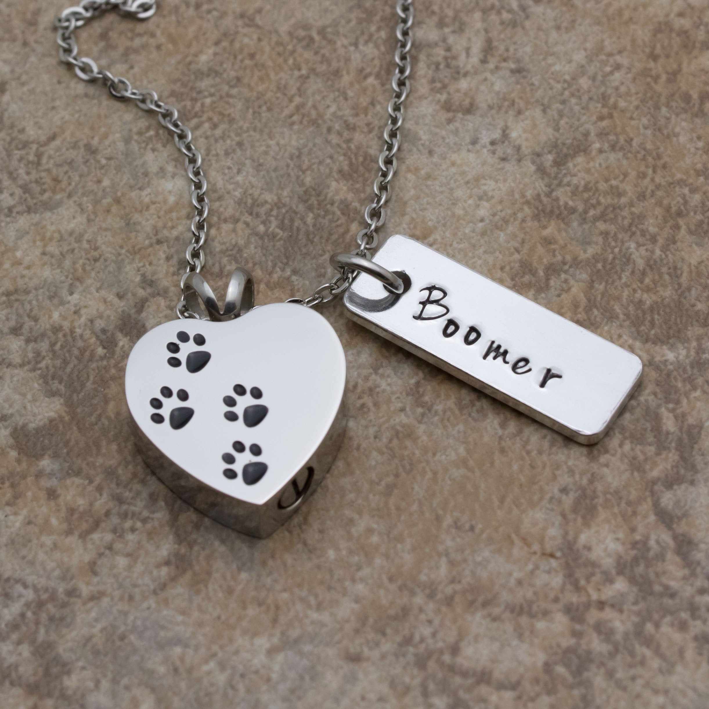 Pet Urn Necklace
 Pet Urn Necklace Cremation Jewelry Pet Remembrance Dog Cat