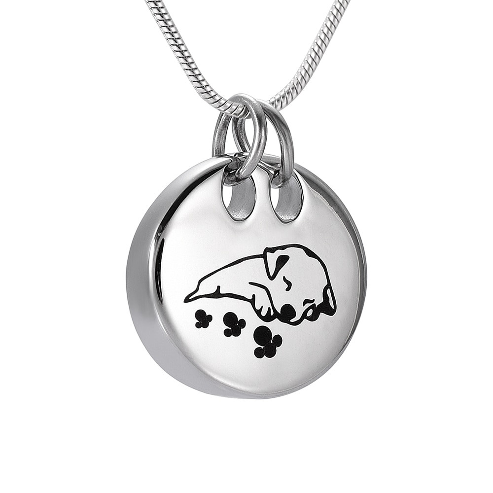 Pet Urn Necklace
 Sweet Pet Dog Urn Necklace For Ashes Keepsake Urn Pendant