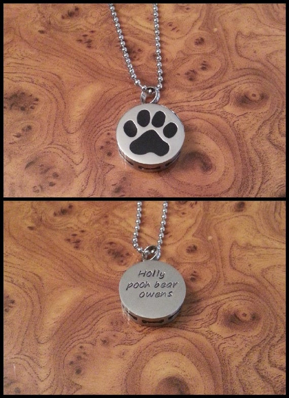 Pet Urn Necklace
 Urn Pendant Pet Urn Necklace Keepsake Charm Memorial