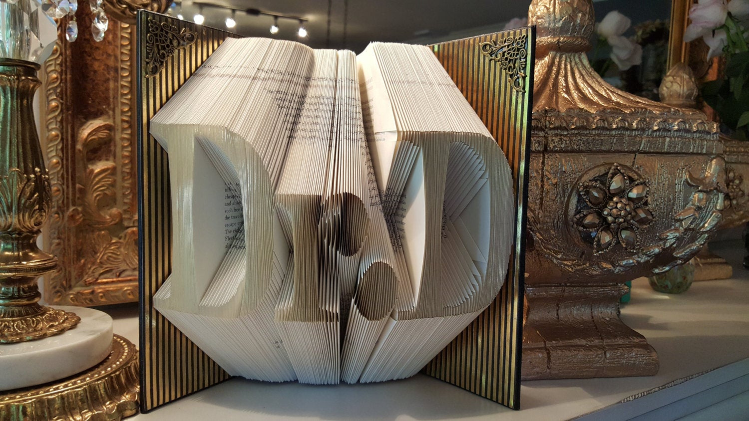 Phd Graduation Gift Ideas
 Doctor Folded book art Doctor graduation t fice Decor