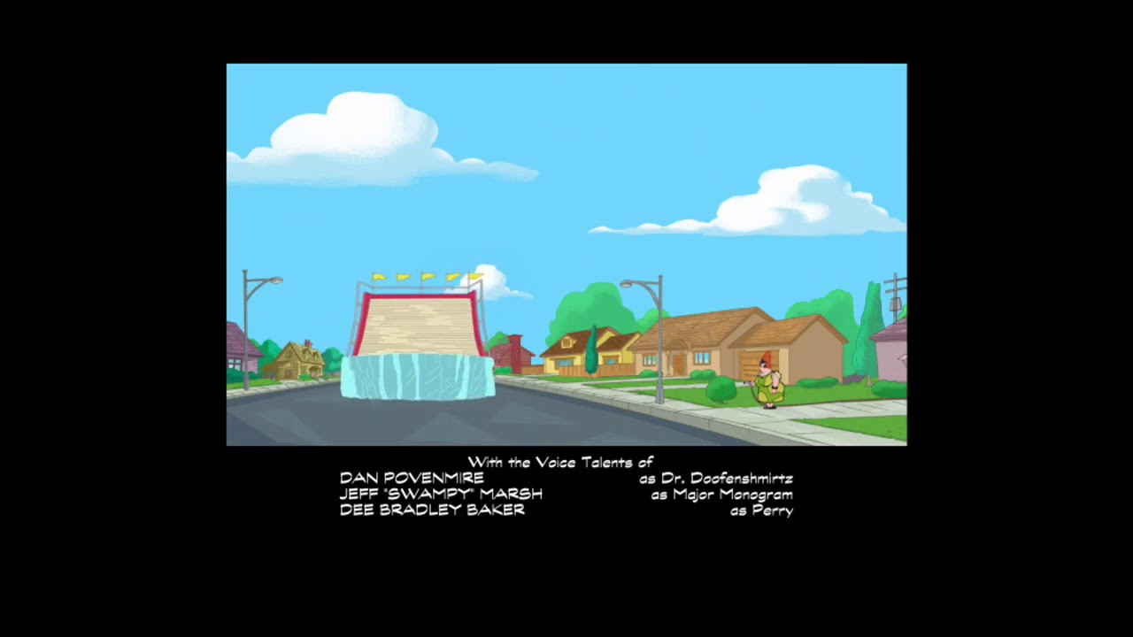 Phineas And Ferb Backyard Aquarium
 Phineas and Ferb "Backyard Aquarium" end credits