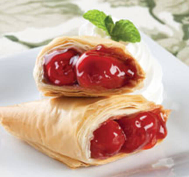 Phyllo Dough Desserts Recipes
 Cherry Phyllo Turnover Athens Foods