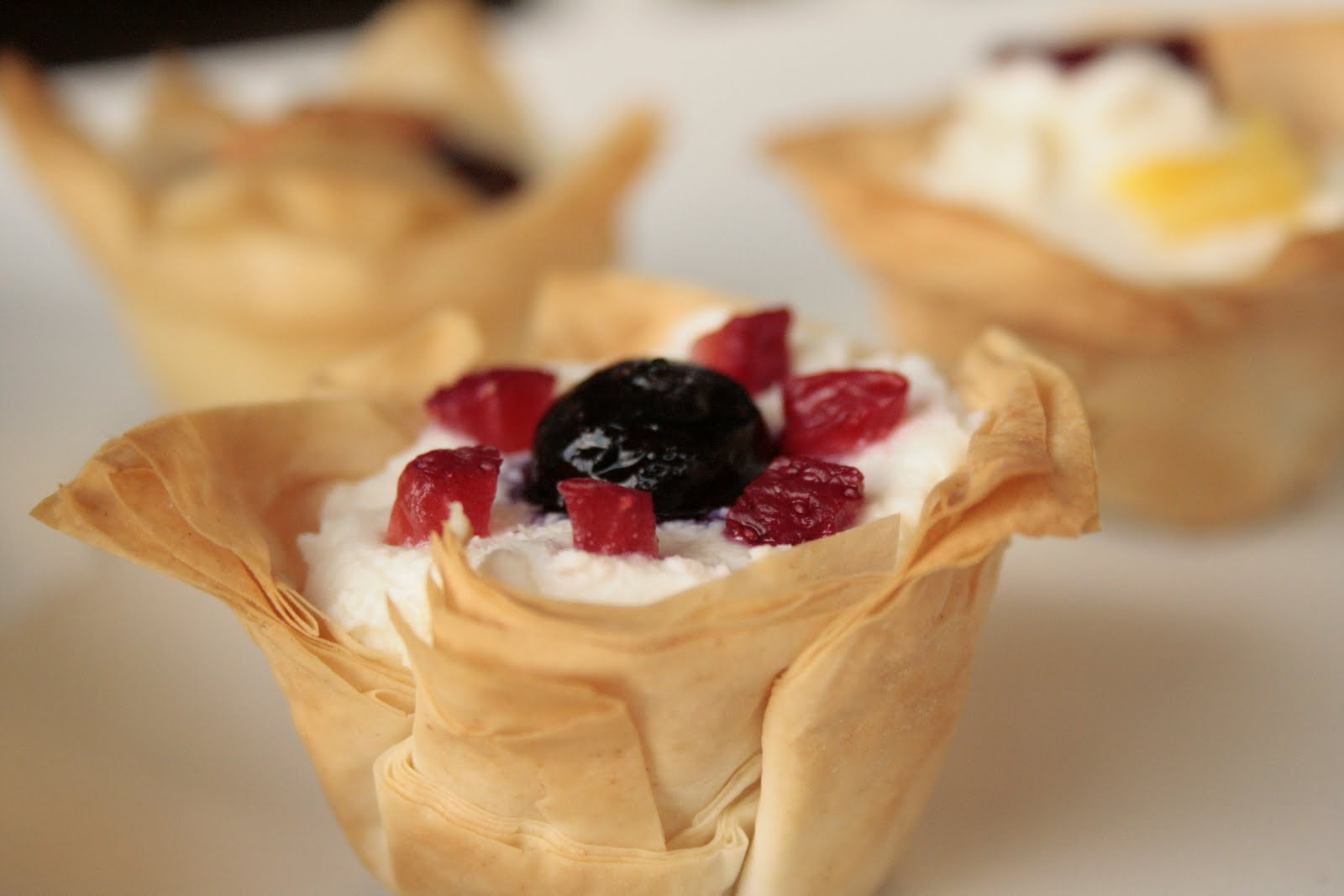 Phyllo Dough Desserts Recipes
 Salt Pepper Chili Phyllo Cup Desserts A Gourmet Finger Food