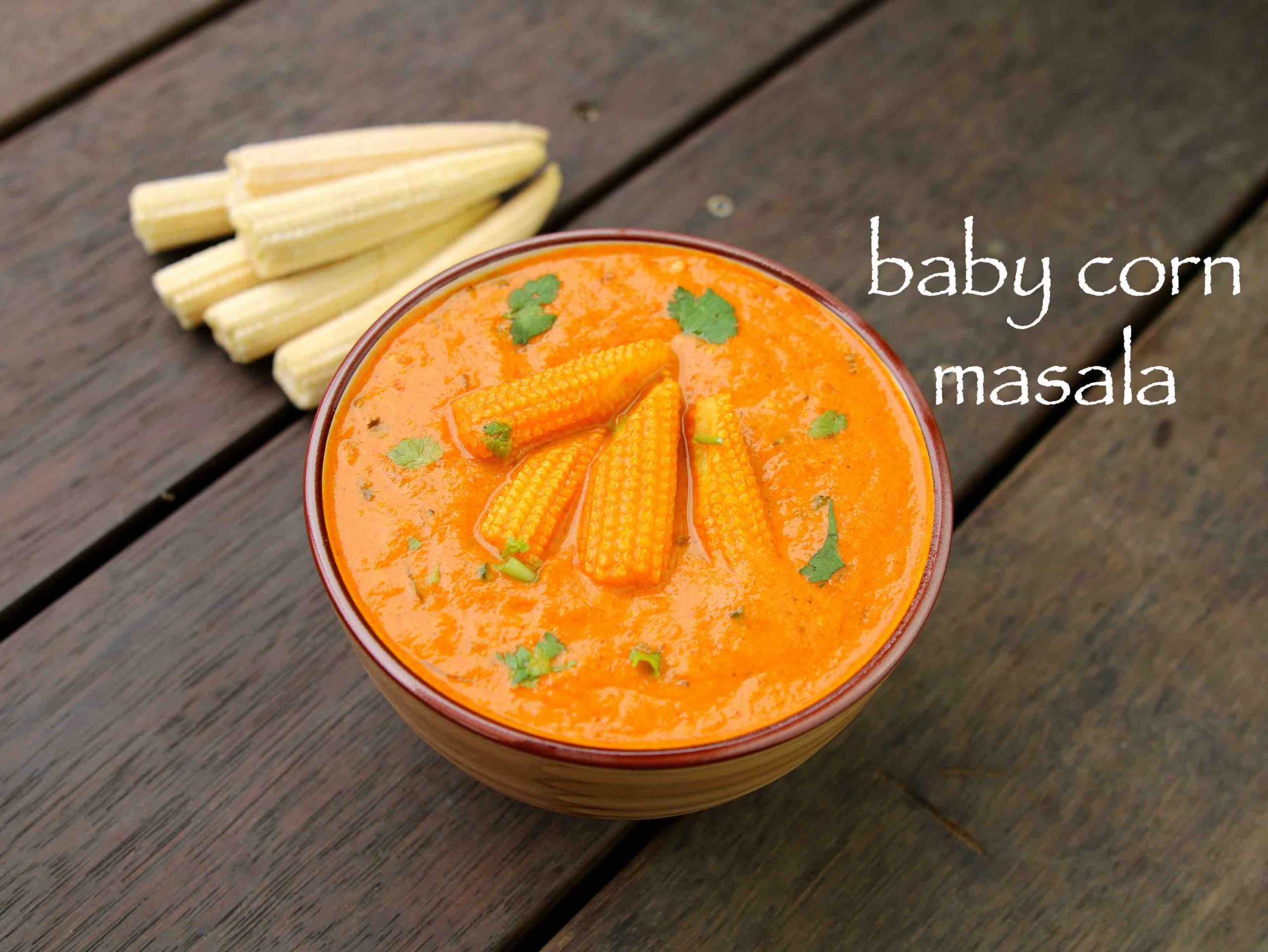 Pickled Baby Corn Recipes
 baby corn masala recipe baby corn gravy