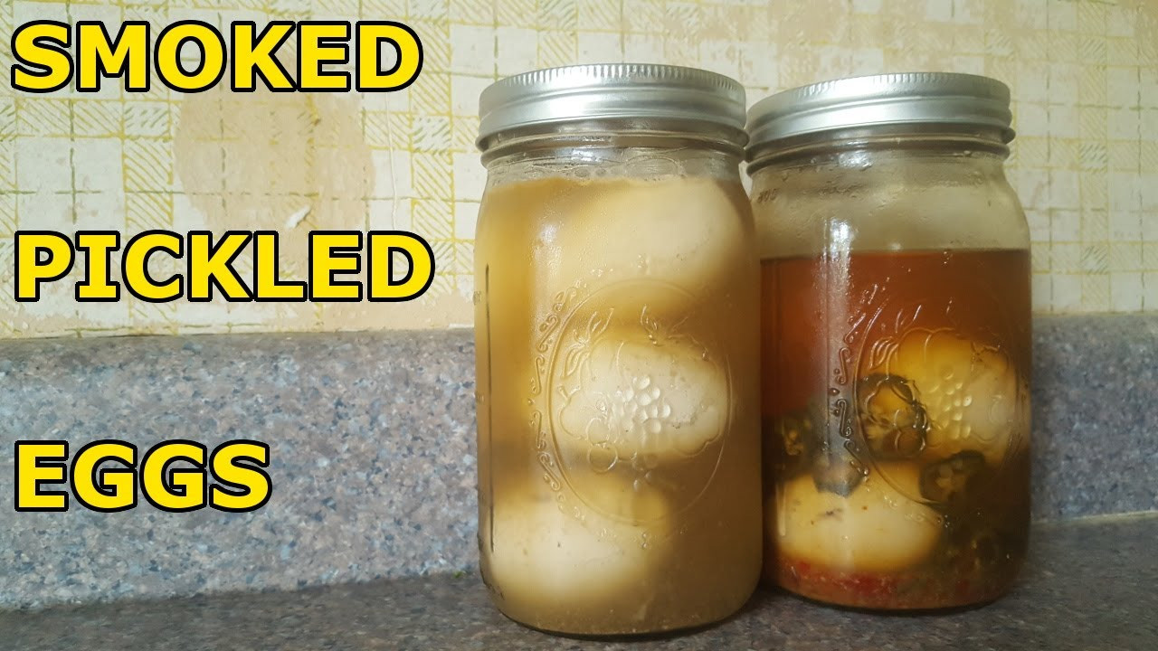 Pickled Duck Eggs
 Smoked Pickled Duck Eggs