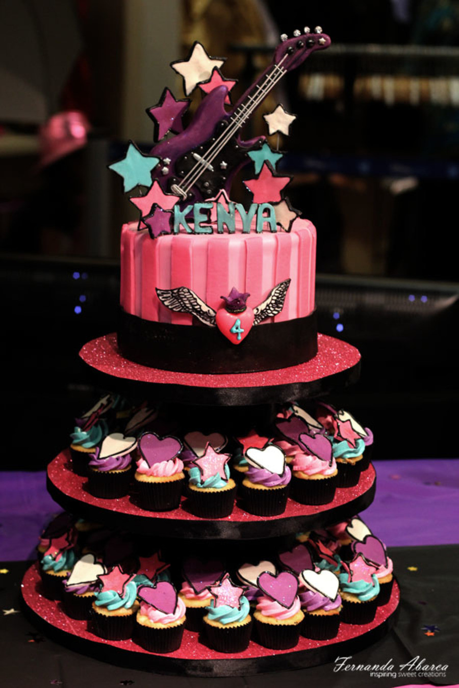 Picture Of A Birthday Cake
 Rock Star Birthday Cake CakeCentral