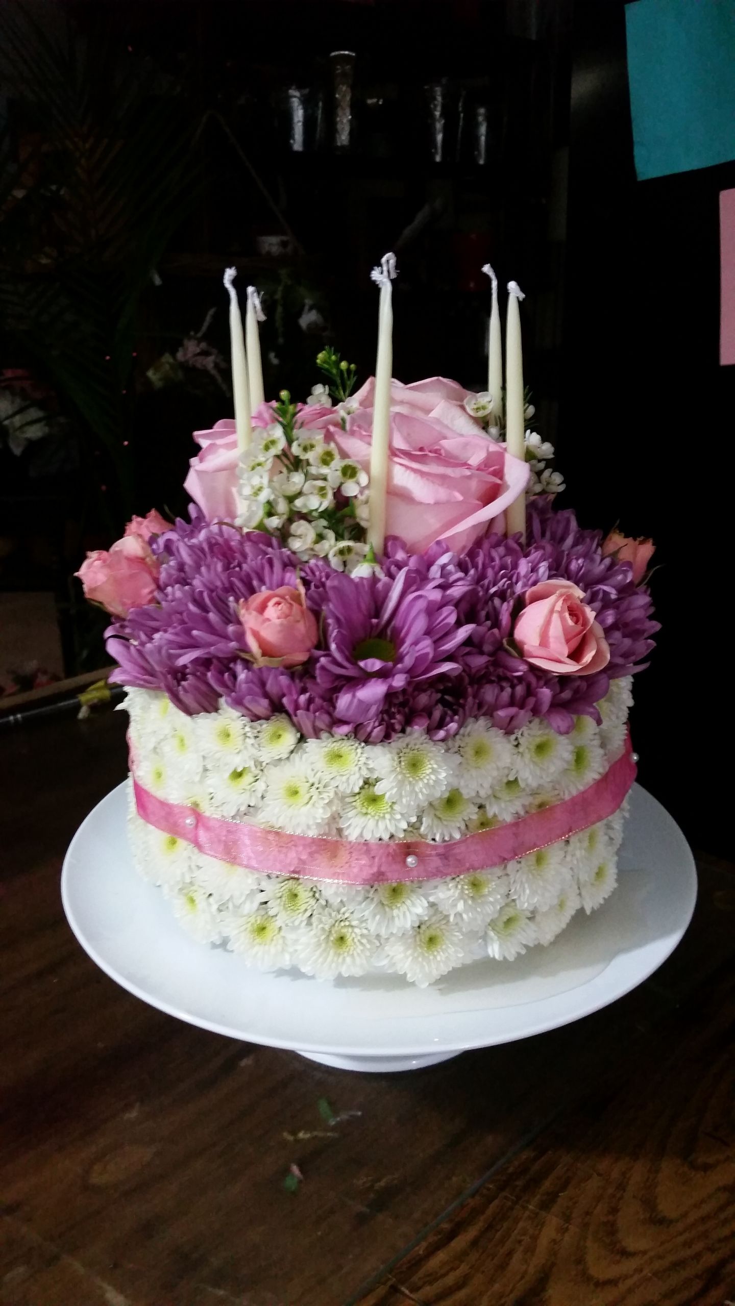 Picture Of A Birthday Cake
 Blooming Birthday Cake in Wellington OH