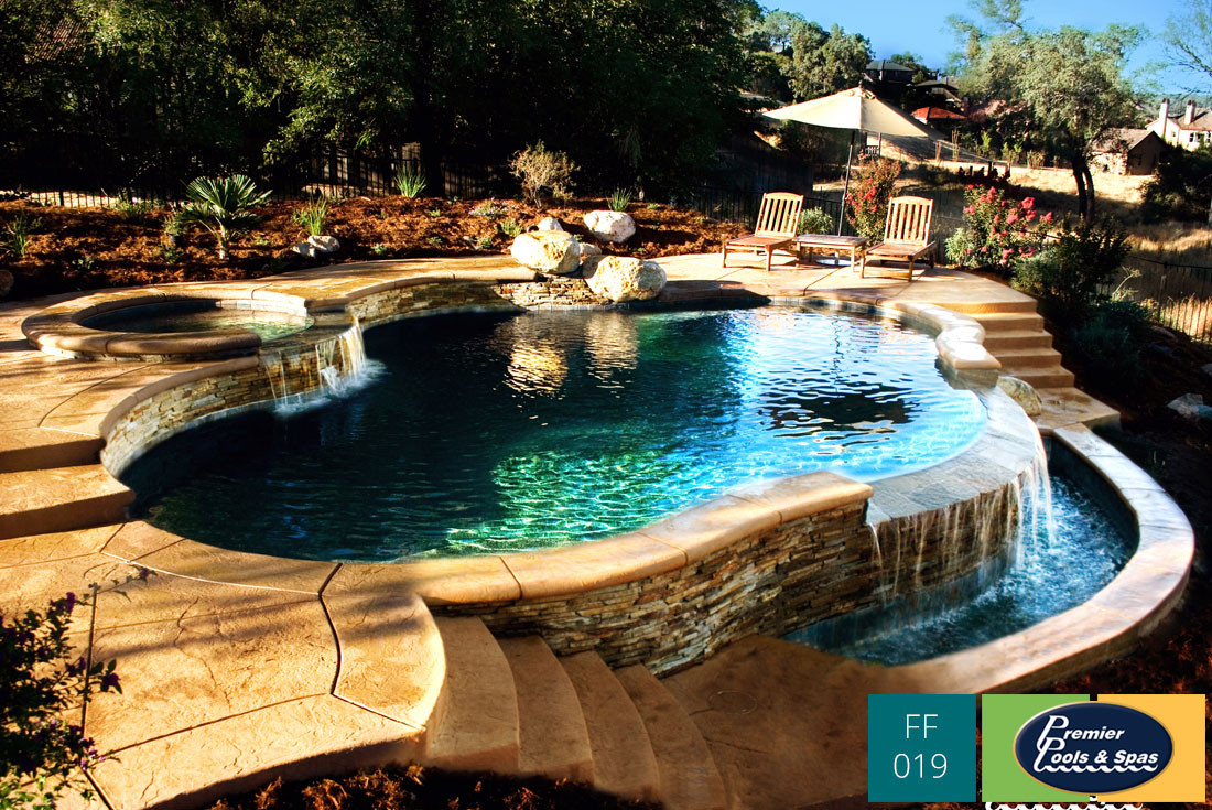 Pictures Of Backyard Pools
 Freeform Swimming Pools Premier Pools & Spas