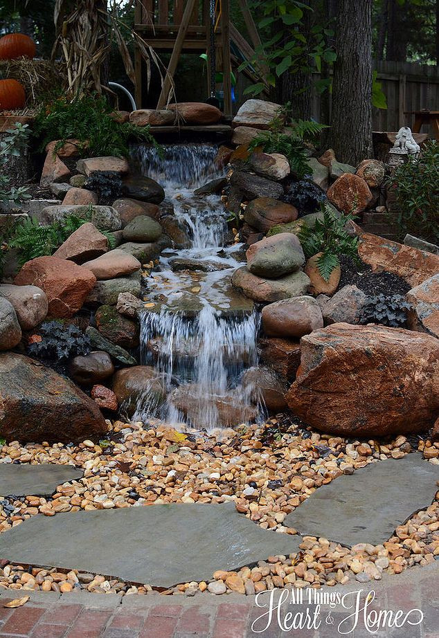 Pictures Of Backyard Waterfalls
 Magnificent Garden Waterfalls That Will Steal The Show
