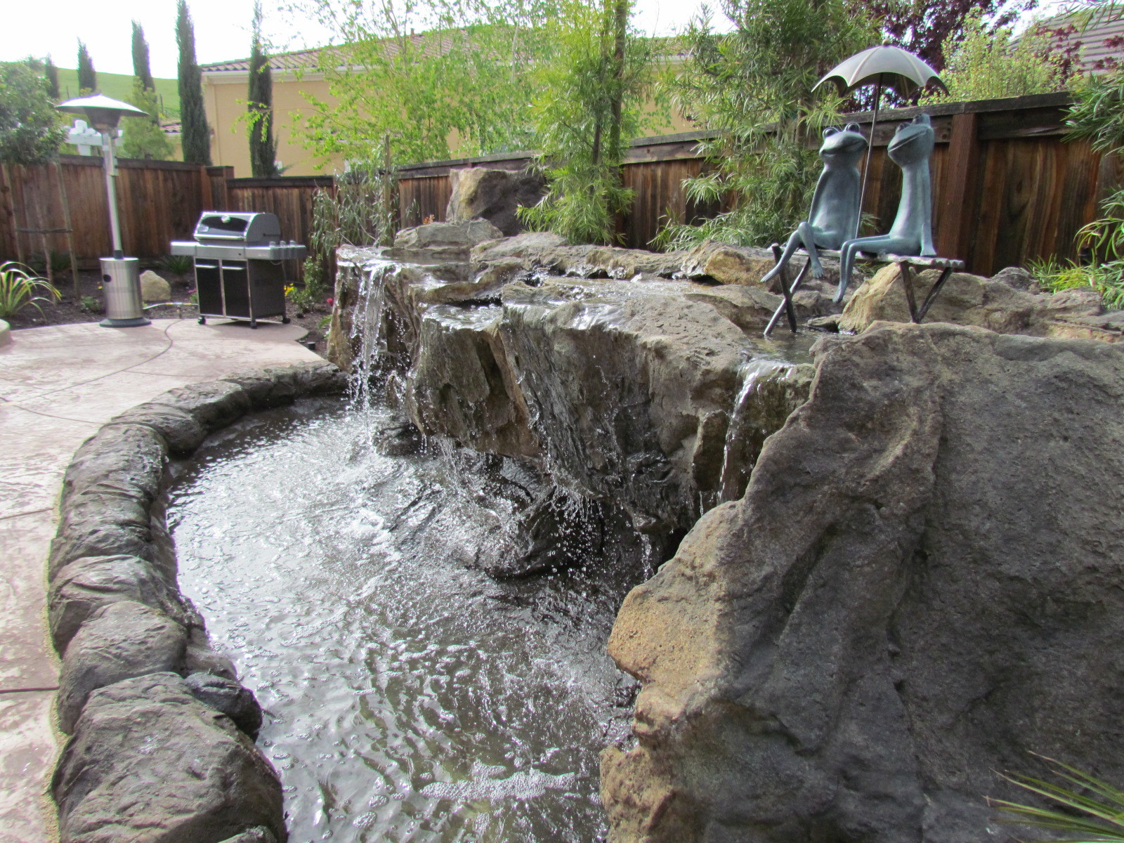 Pictures Of Backyard Waterfalls
 What People Are Saying About StoneMakers Backyard Waterfalls