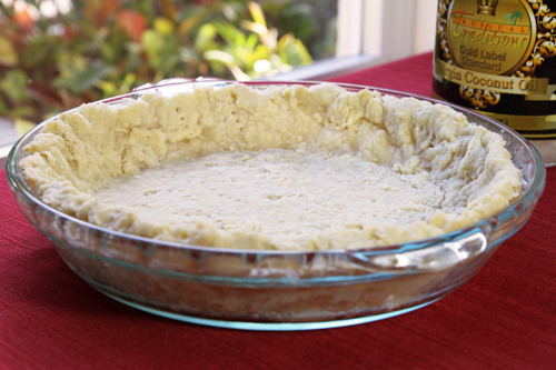 Pie Crust With Coconut Oil
 Coconut Oil Pie Crust