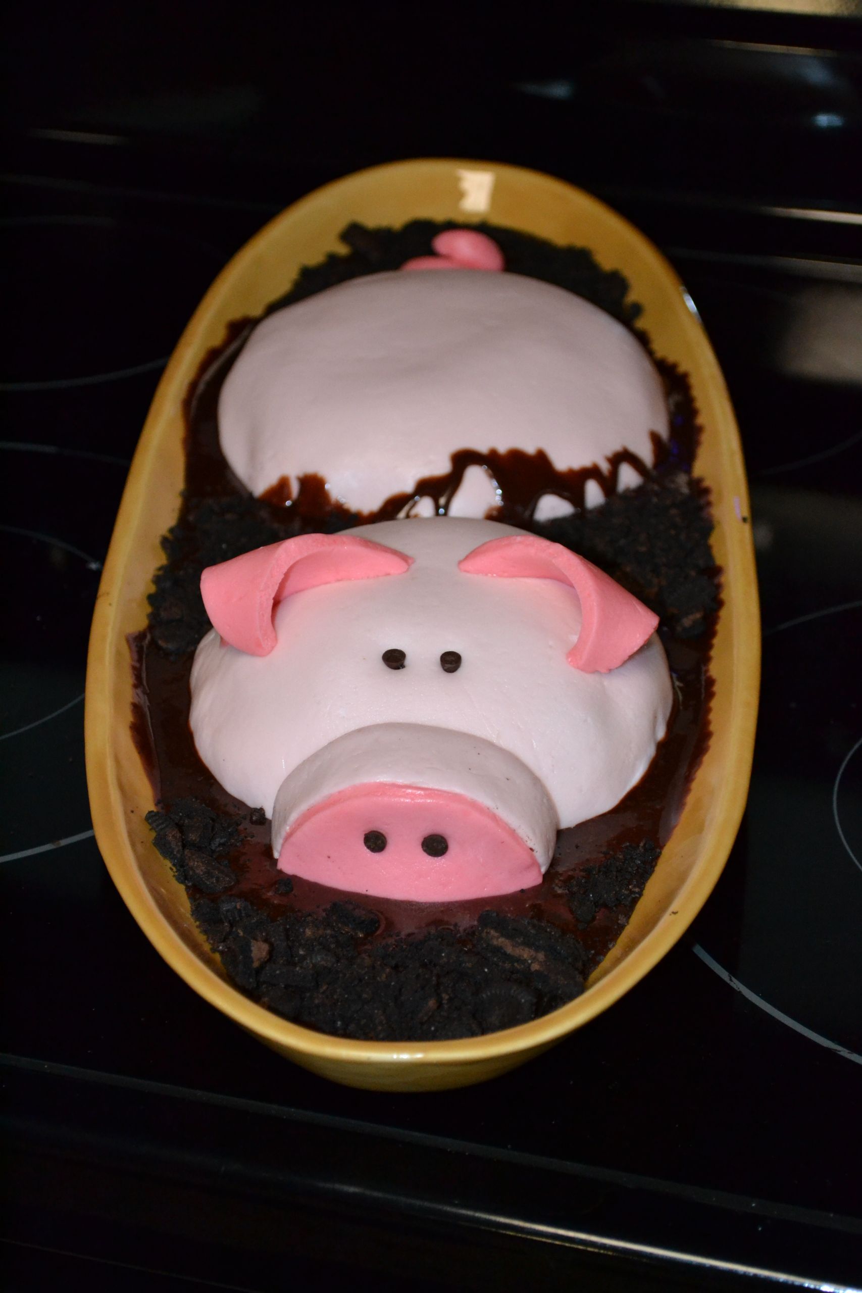 Pig Birthday Cake
 Pig Cake Recipe — Dishmaps