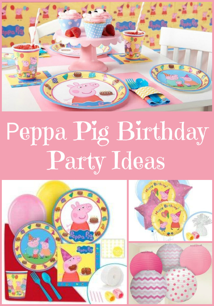 Pig Birthday Party
 Peppa Pig Birthday Party Ideas