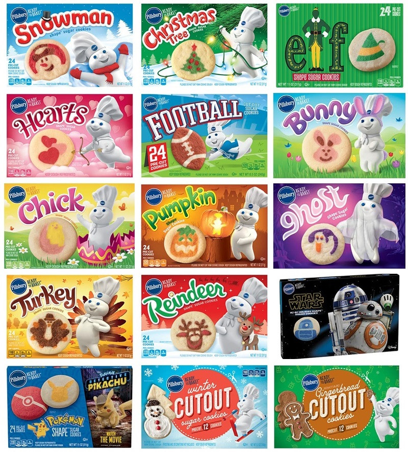 Pillsbury Sugar Cookies
 Pillsbury Cookie Dough Dairy Free Varieties Reviews & Info