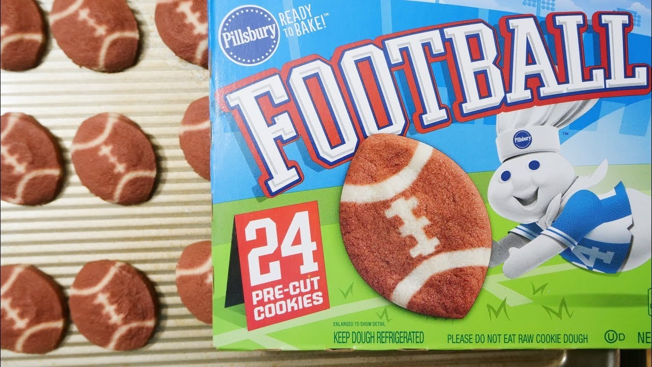 Pillsbury Sugar Cookies
 Pillsbury Football Cut Out Sugar Cookies Ready to Bake