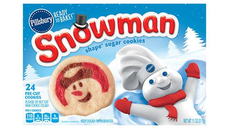 Pillsbury Sugar Cookies
 Pillsbury™ Shape™ Snowman Sugar Cookies Pillsbury