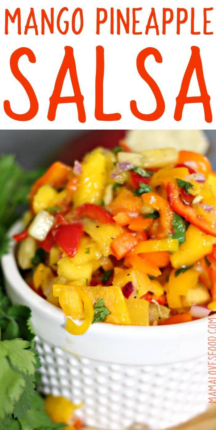 Pineapple Mango Salsa Recipe
 Mango Pineapple Salsa Recipe How to Make an Easy