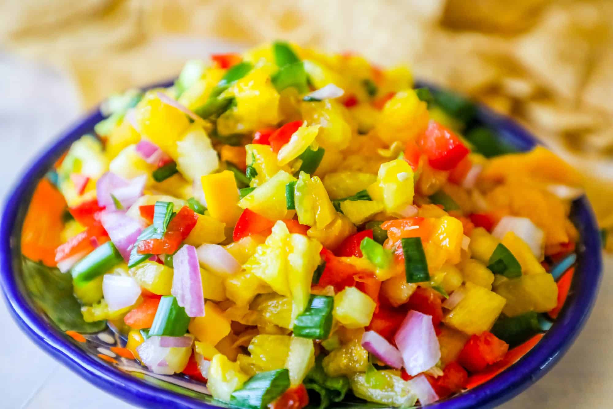 Pineapple Mango Salsa Recipe
 Spicy Pineapple Mango Salsa Whole Foods Knockoff Sweet