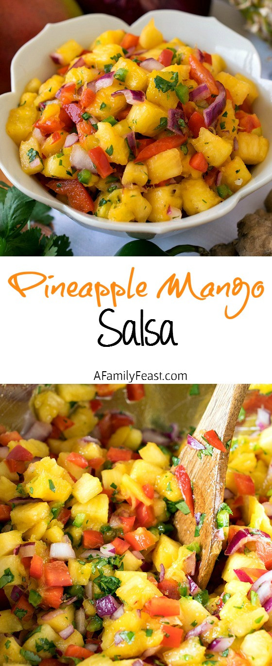 Pineapple Mango Salsa Recipe
 Pineapple Mango Salsa A Family Feast