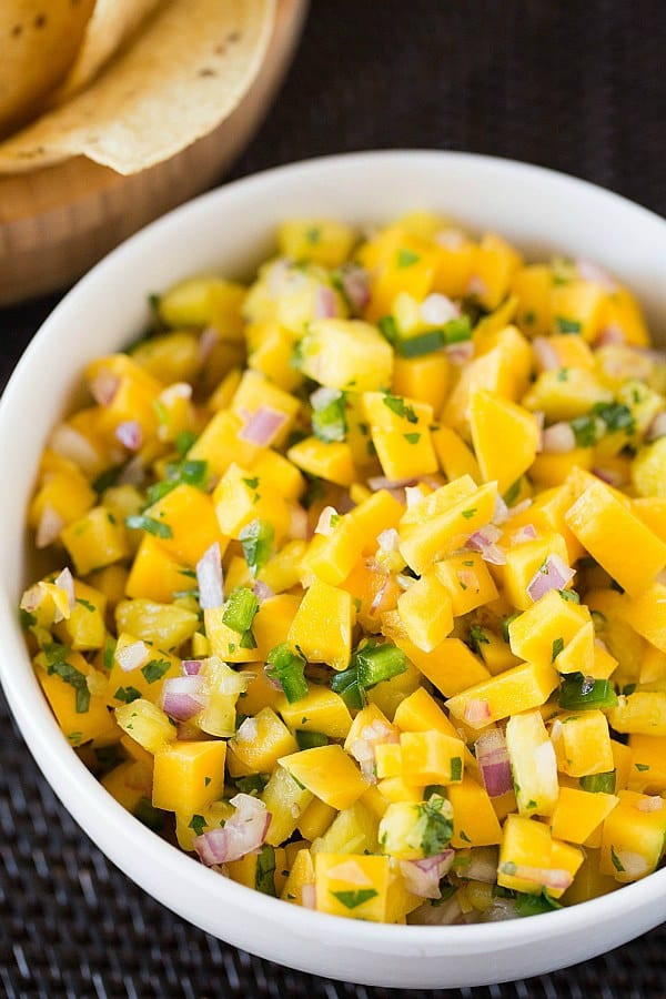 Pineapple Mango Salsa Recipe
 Mango Salsa Recipe