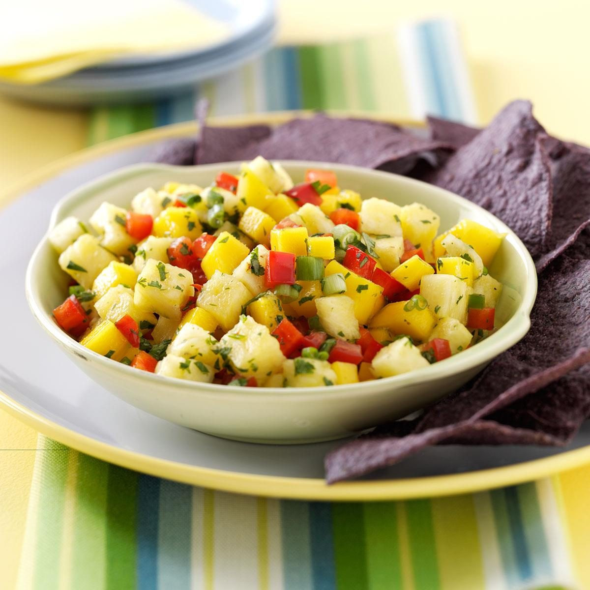 Pineapple Mango Salsa Recipe
 Mango Pineapple Salsa Recipe