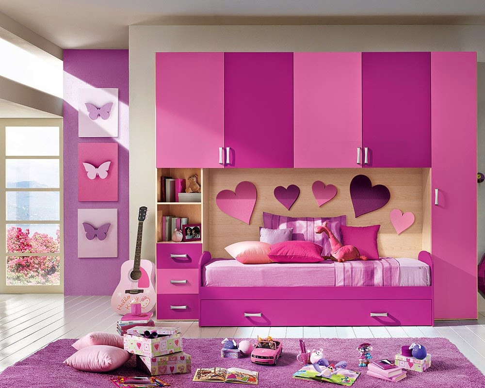 Pink And Purple Kids Room
 Absolutely Gorgeous Pink And Purple Bedroom Ideas Mosca