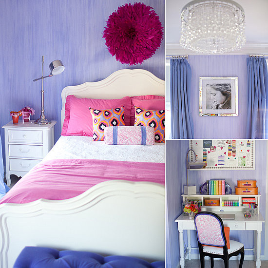 Pink And Purple Kids Room
 Kids Rooms A Pink Purple and Posh Big Girl s Room