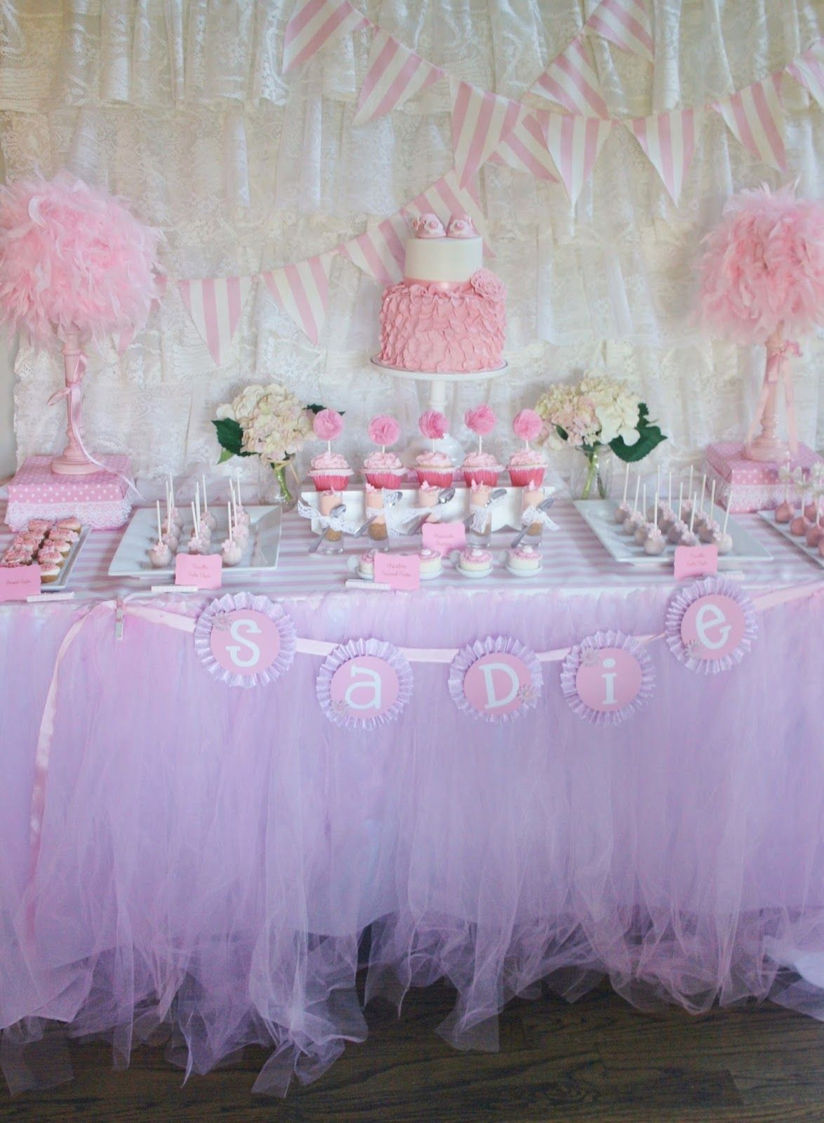 Pink Baby Shower Decorations Ideas
 And Everything Sweet Pretty In Pink Baby Shower