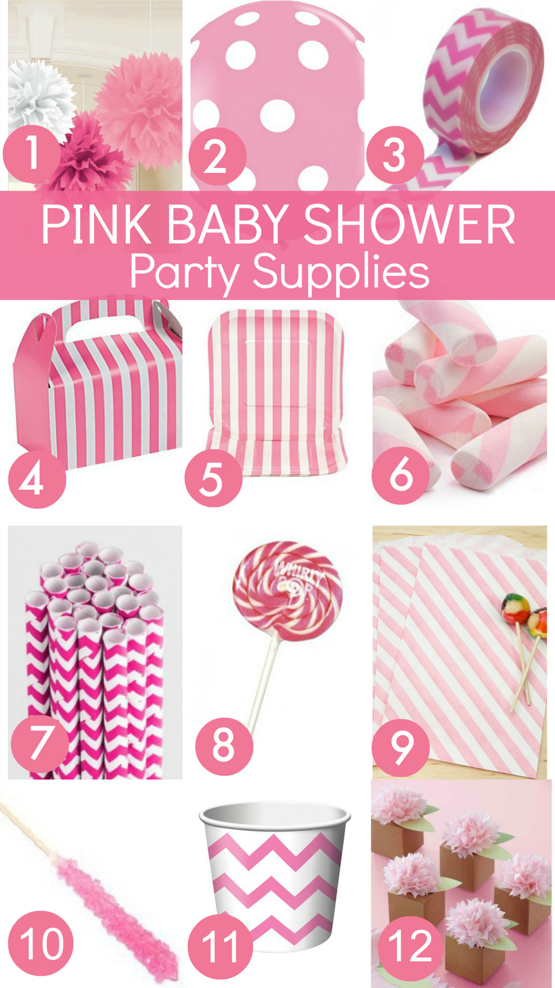 Pink Baby Shower Decorations Ideas
 Pink Baby Shower Ideas