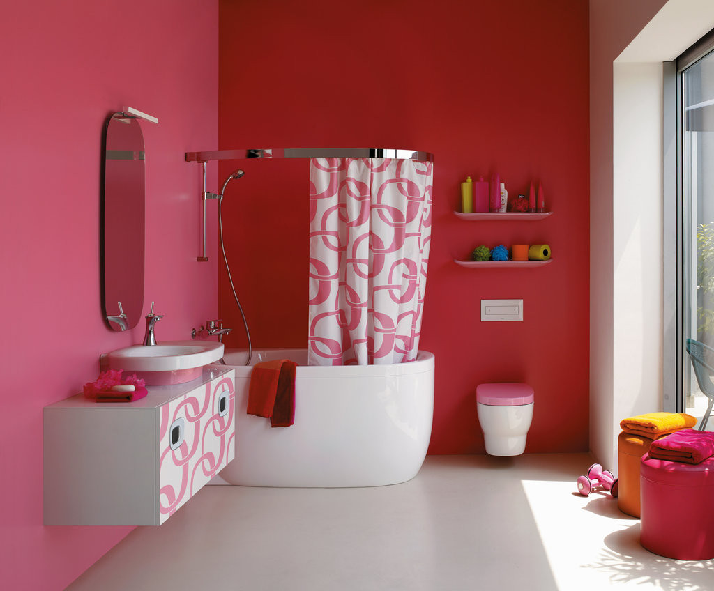 Pink Bathroom Decor
 Bathrooms Pretty in Pink Again The New York Times