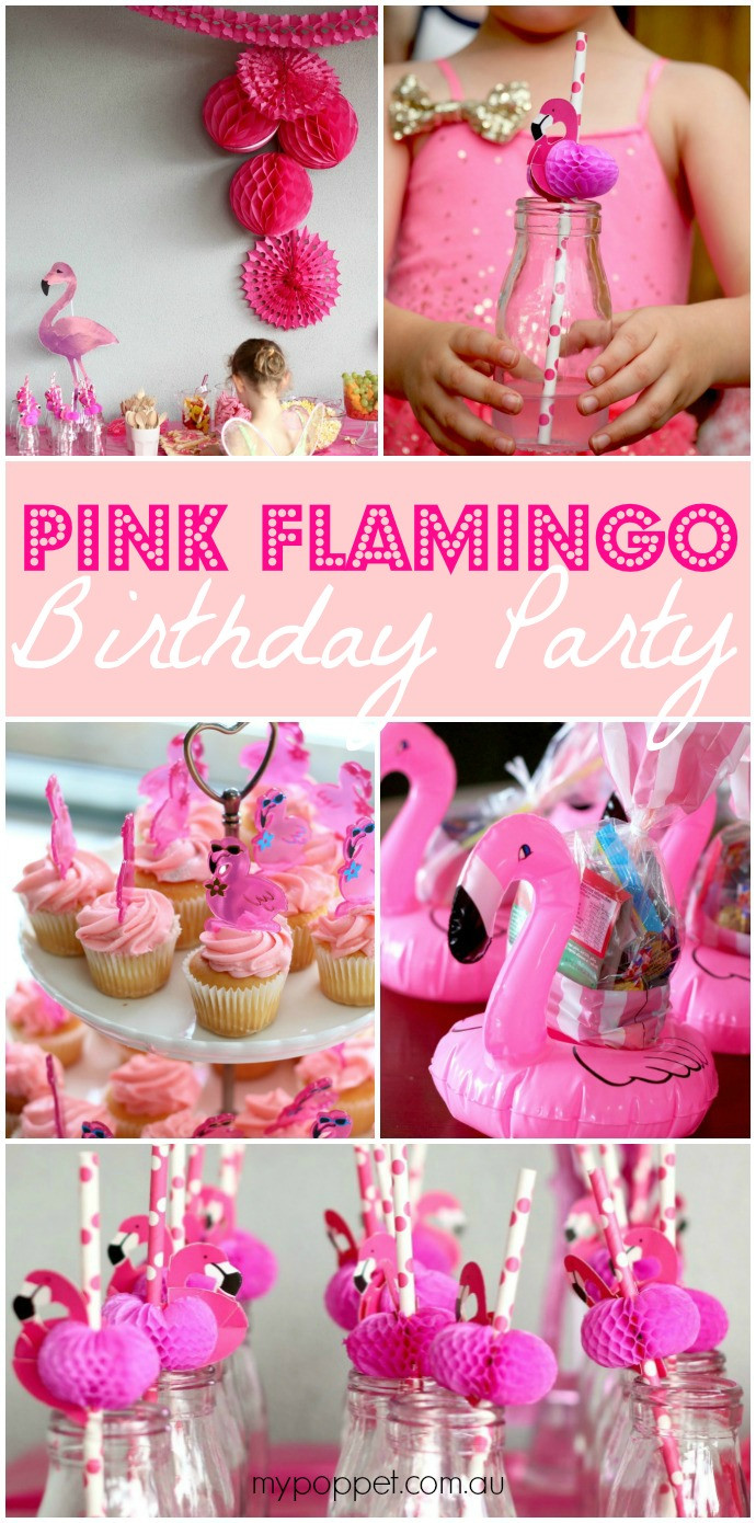 Pink Birthday Party Decorations
 Eva s Pink Flamingo Birthday Party