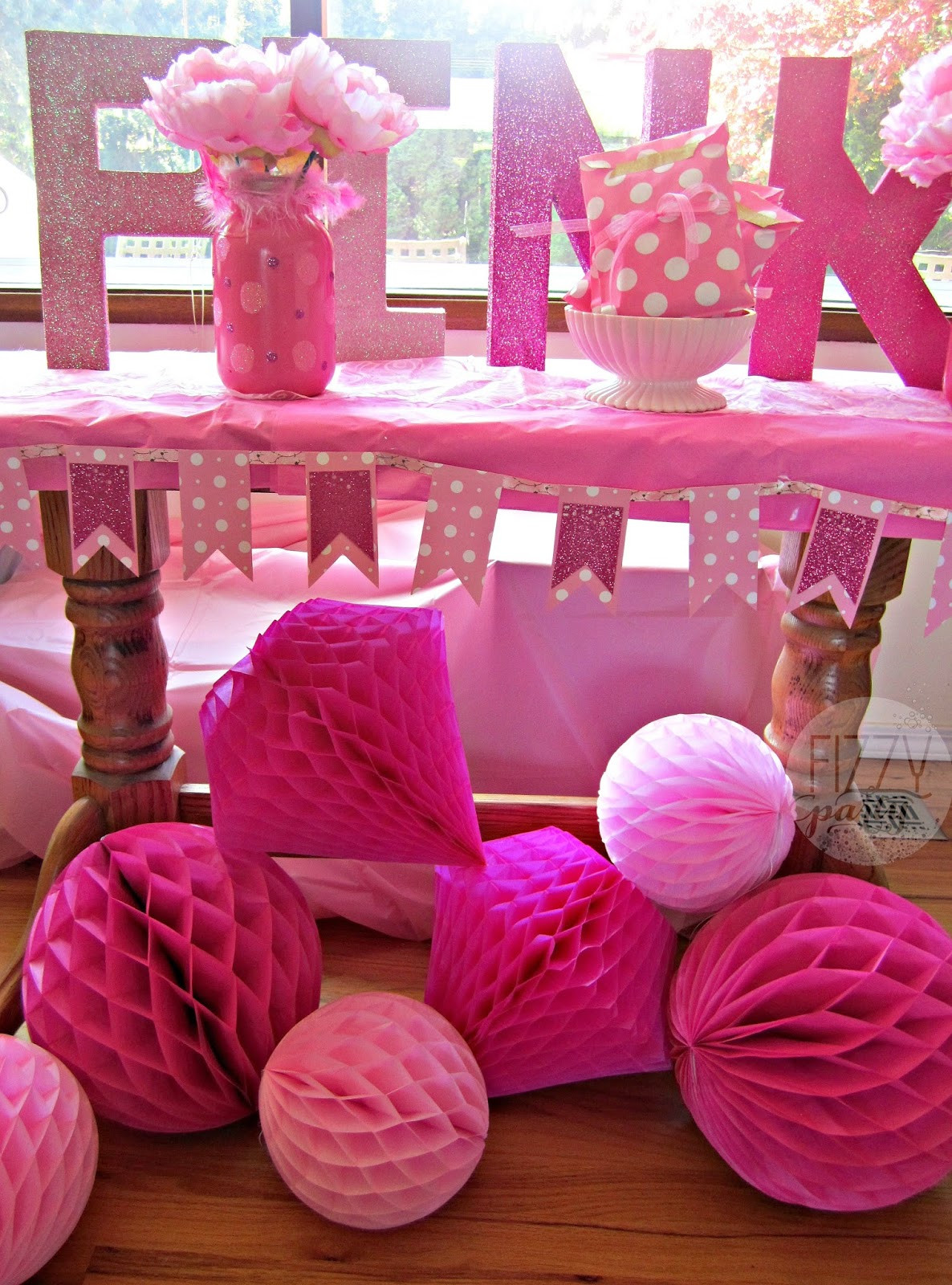 Pink Birthday Party Decorations
 Fizzy Party 50 Shades of Pink