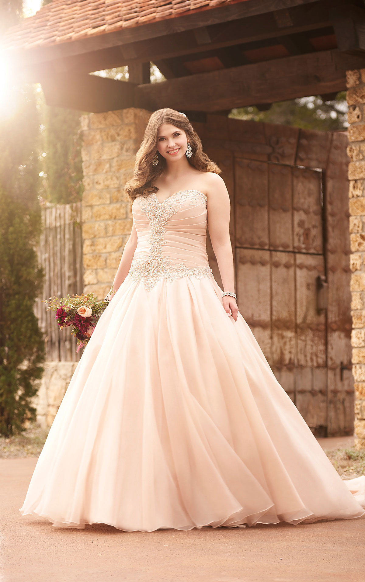Pink Gowns Dress For Weddings
 Best Plus Size Wedding Dresses — Shop Beautiful Wedding