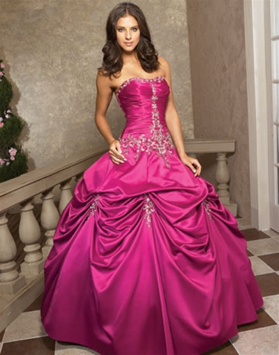 Pink Gowns Dress For Weddings
 Big Pink Wedding Dress Designs For Girls Wedding Dress