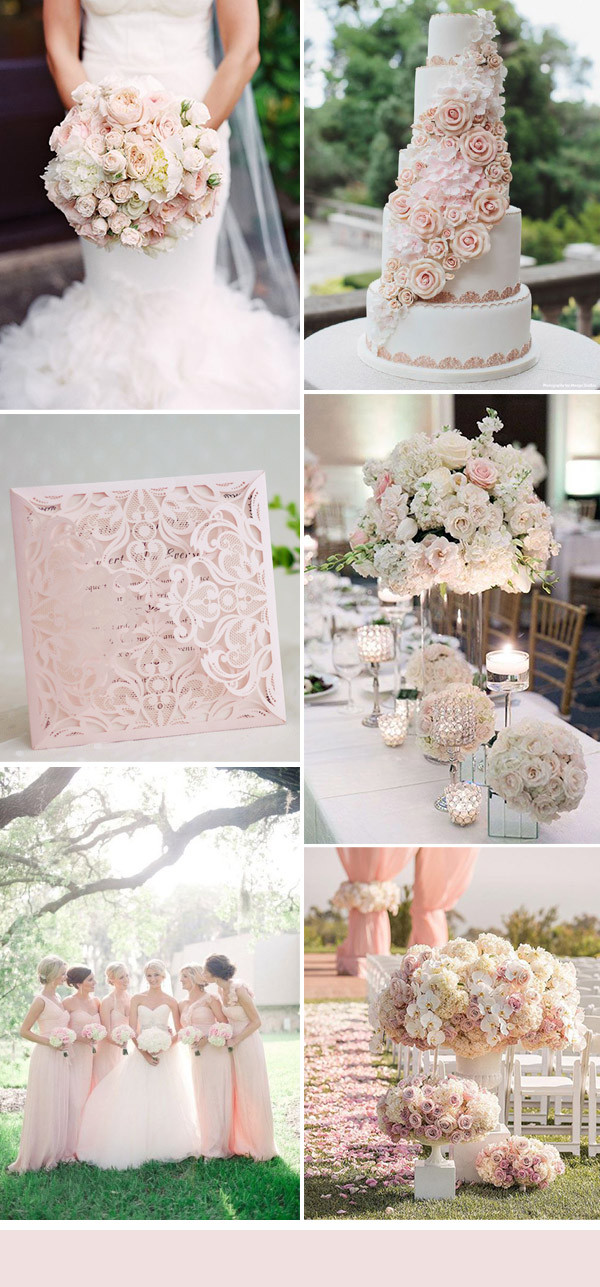 Pink Wedding Theme
 50 Brilliant Ideas for Glamorous and Bling Weddings