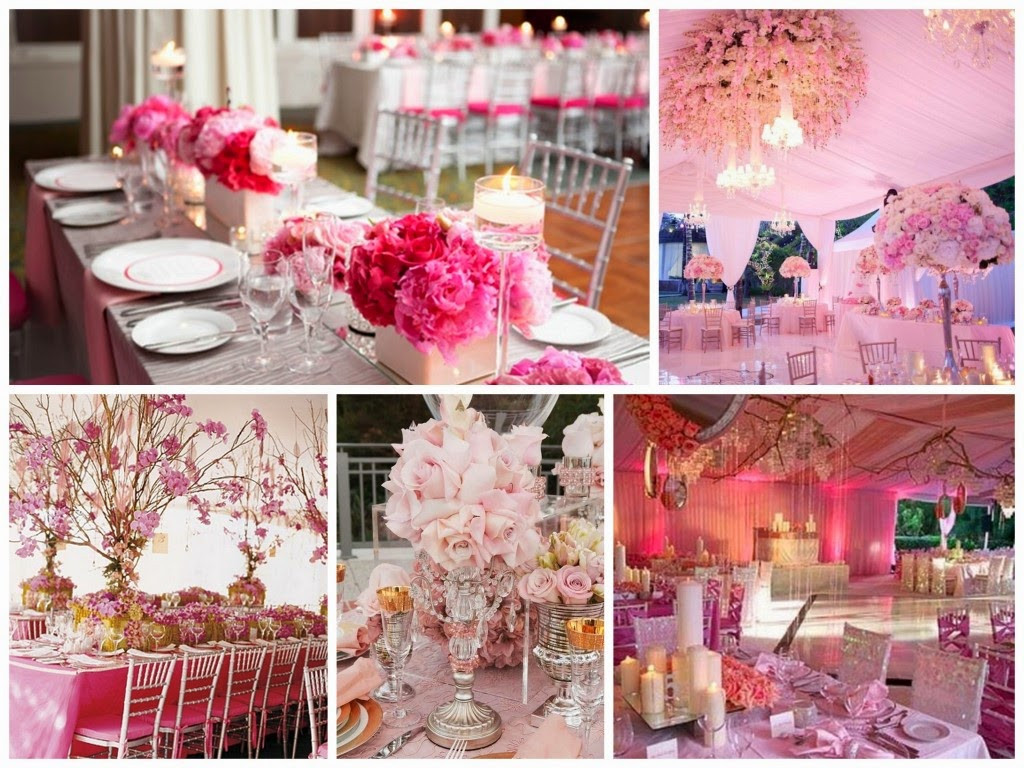 Pink Wedding Theme
 Memorable Wedding Pink Wedding Theme Prettiest in Pink