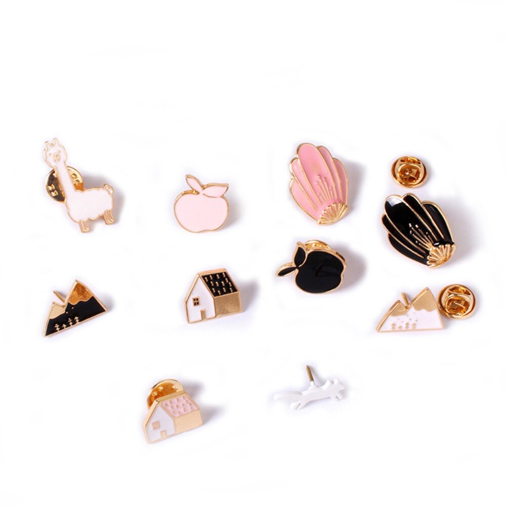 Pins Fashion
 Fashion small Enamel Brooches For Women clothing