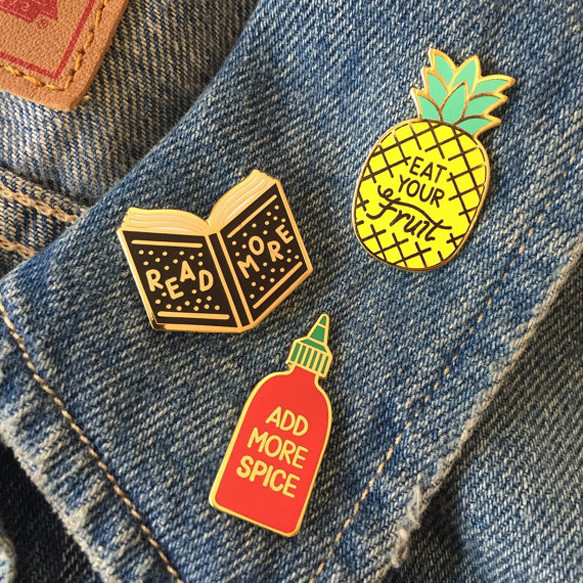 Pins Fashion
 30 Enamel Pins You Need In Your Life Design