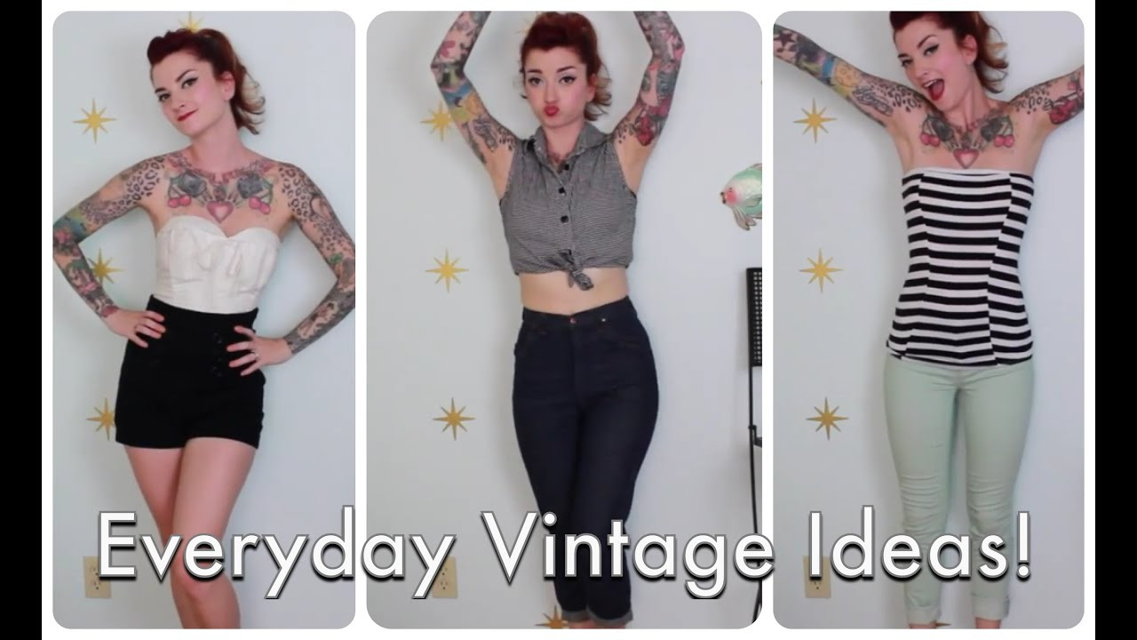 Pins Outfit
 Everyday Vintage and Pinup Outfit Ideas by CHERRY DOLLFACE