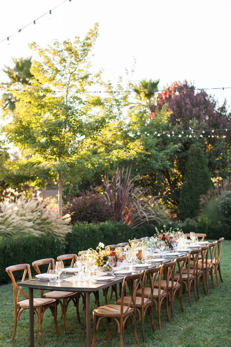 Pinterest Backyard Wedding
 630 best Outdoor Wedding reception images on Pinterest