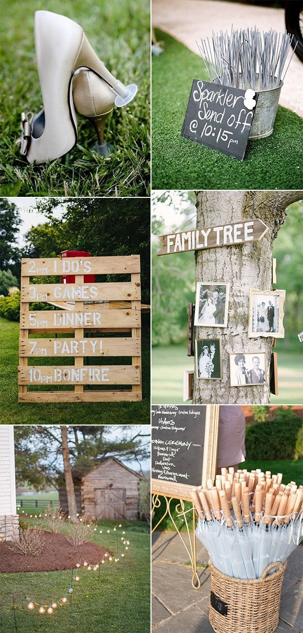 Pinterest Backyard Wedding
 35 Brilliant Outdoor Wedding Decoration Ideas for 2018