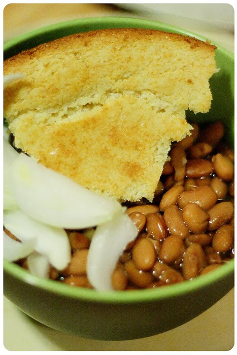 Pinto Beans And Cornbread
 Food Country Style Pinto Beans with Salt Bacon Recipe