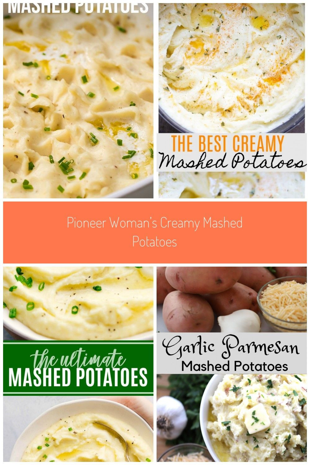 Pioneer Woman Creamy Mashed Potatoes
 PIONEER WOMAN’S CREAMY MASHED POTATOES WILL BE THE BEST