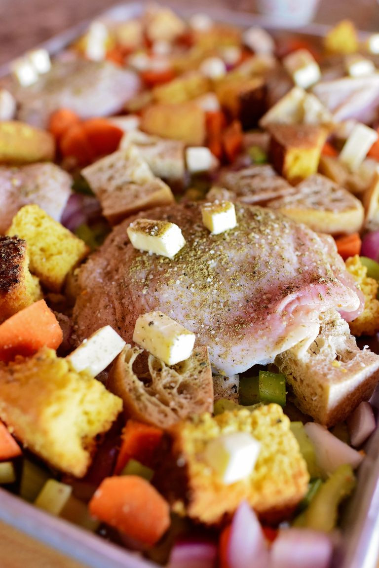 Pioneer Woman Sheet Pan Dinners
 Chicken & Dressing Sheet Pan Supper Recipe