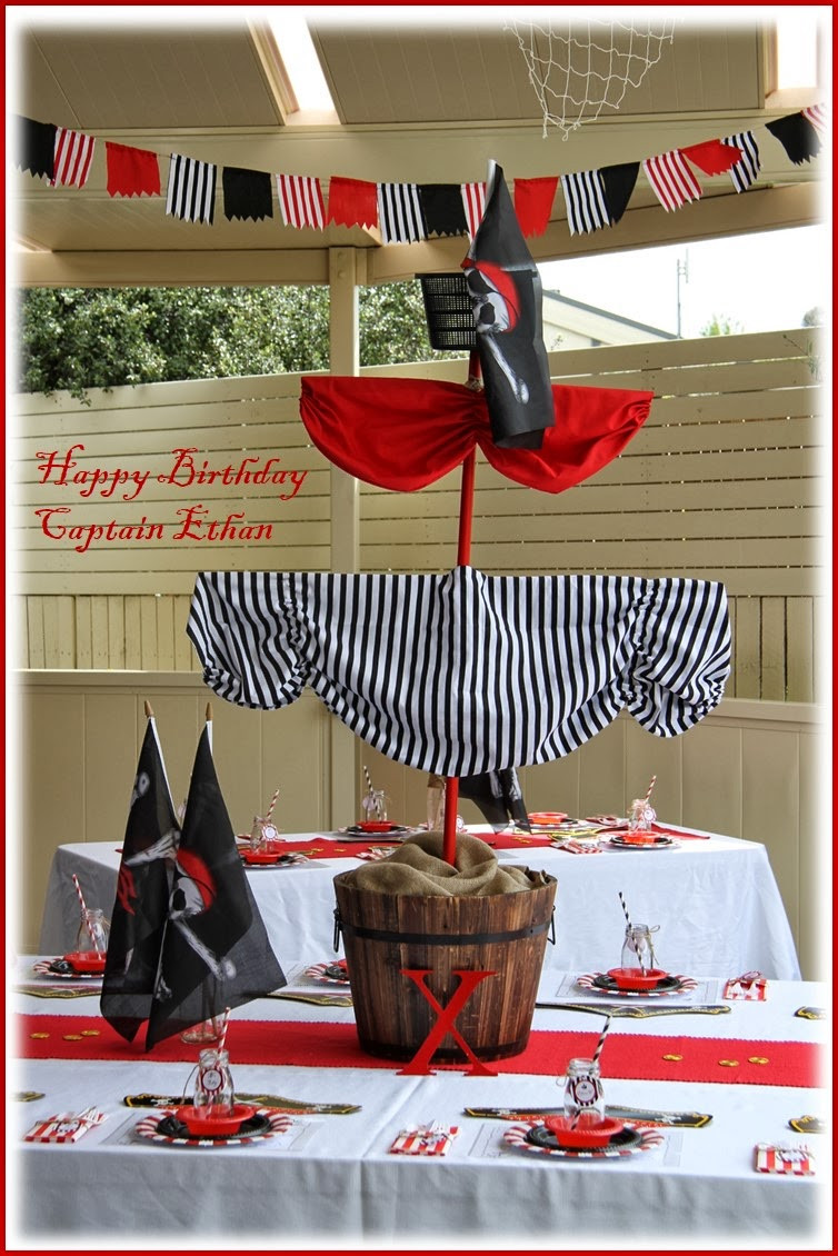Pirate Birthday Decorations
 Leonie s Cakes and Parties PIRATE PARTY