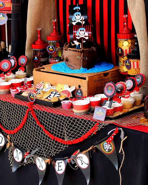 Pirate Birthday Decorations
 PIRATE Birthday Party Pirate FOOD Pirate Party